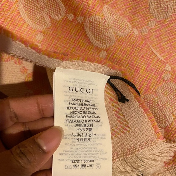 Gucci wool jacquard scarf - Picture 3 of 4